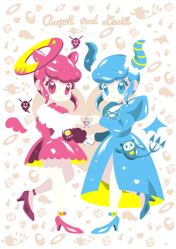 天使ちゃんと悪魔ちゃん