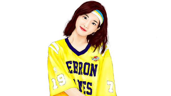 TWICE 娜琏 肖像画练习