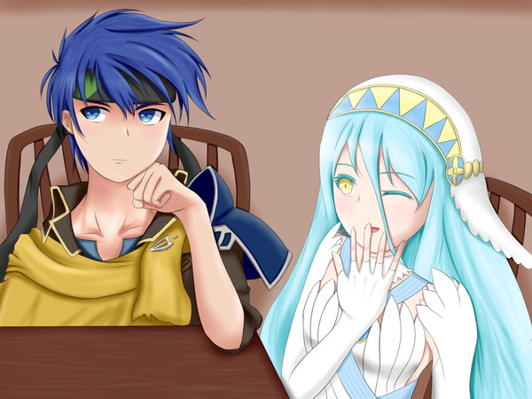 FEHタッグ　アイク＆アクア