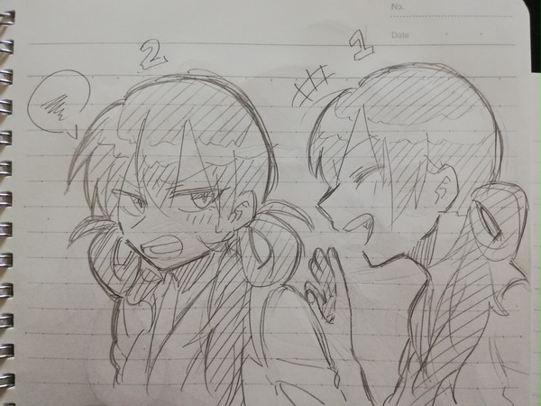 ママにあいたい(殴り描き)