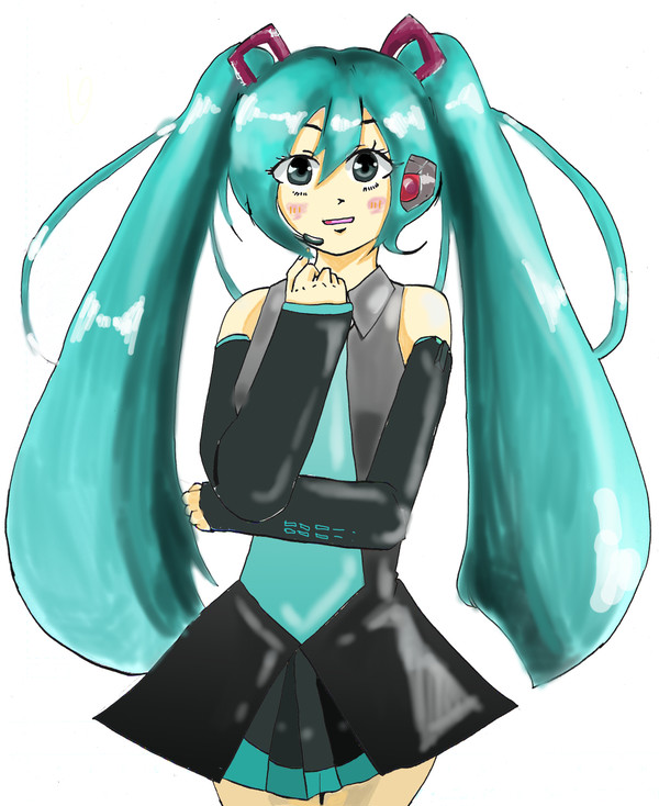 hatsune miku.