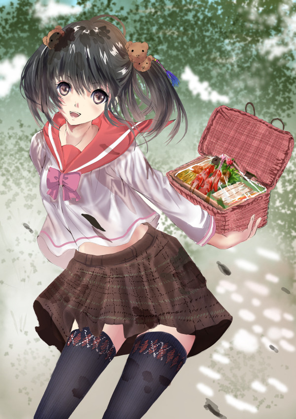 「はい！お弁当です。」