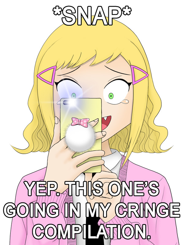 Minami taking a picture