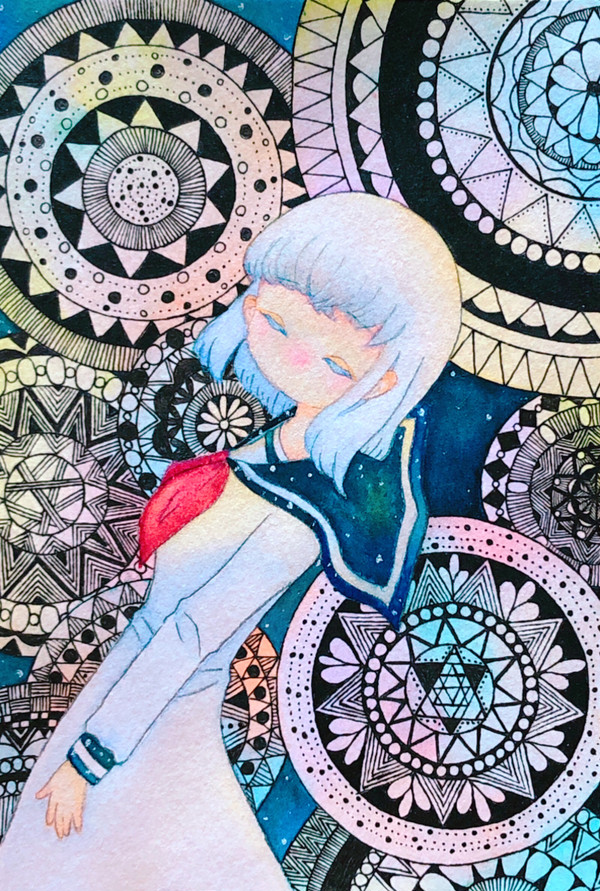 宇宙と少女