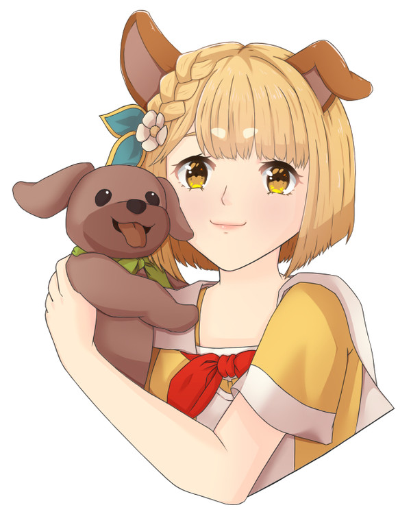 ヴァジラと子犬