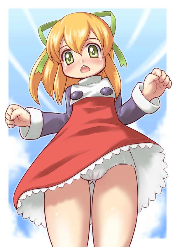 ロールちゃんパンチラ