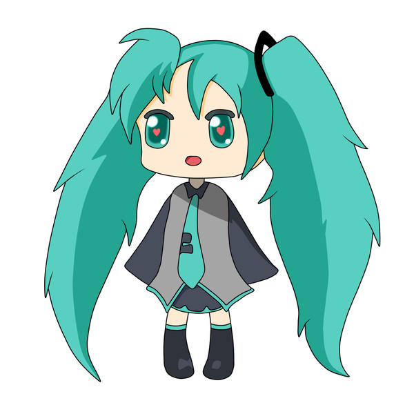 Hatsune miku chibi