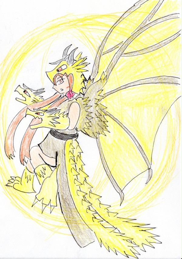 ゴジラ怪獣シリーズ迷走擬人化計画 千年竜王(魏怒羅)