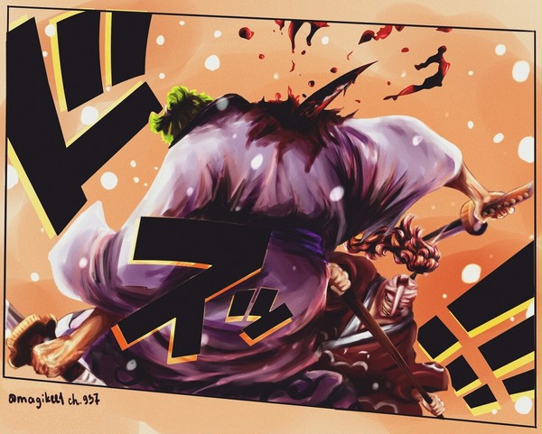 One Piece manga color