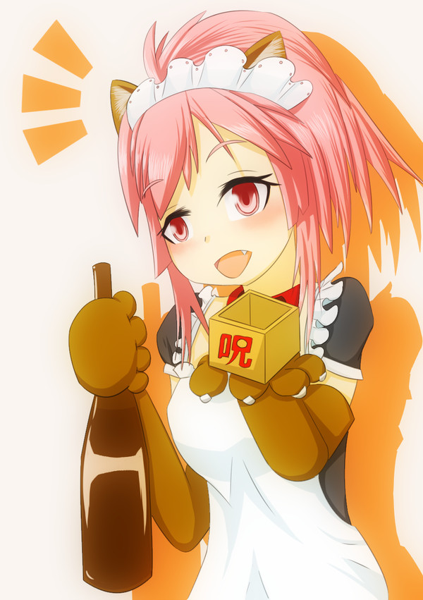 タマモキャット「ご主人、一杯どうだ？」