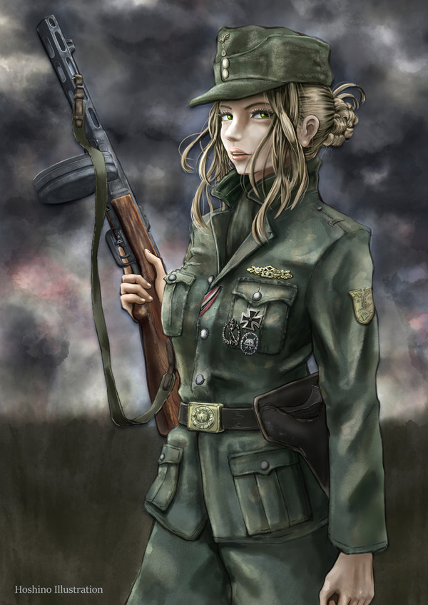 WWⅡドイツ軍下士官女性