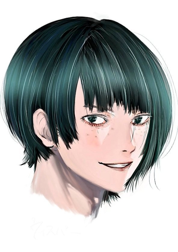 宇井さん似のイケメン描きました