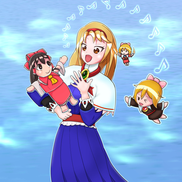 アリス（東方）で絵の練習をする5（2019年5月31日）