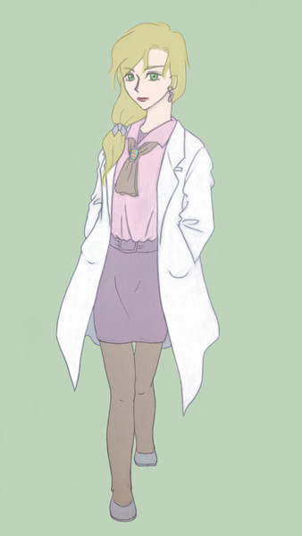アナログ線＋デジタル着色　うっかり直貼りしてたのを上げ直し。