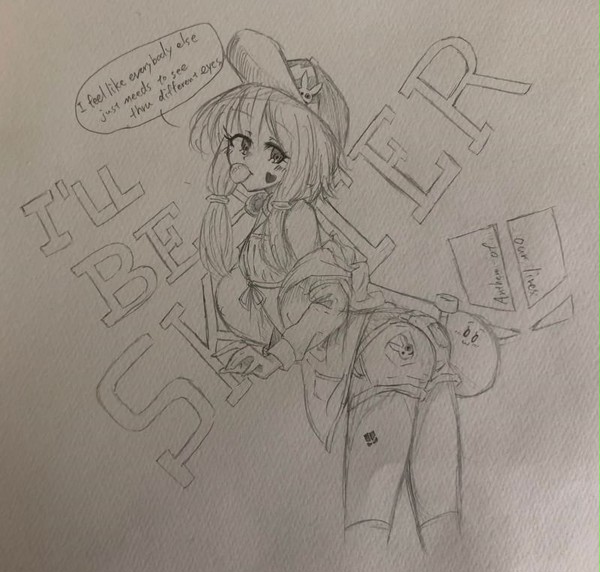 支援らくがき