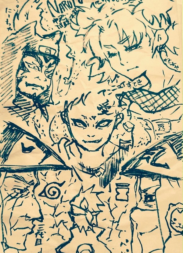 NARUTOアニメ落書きまとめ