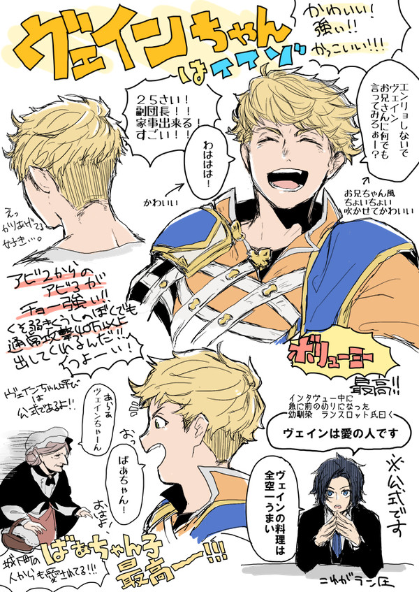 (ヴェインくんメイン)四騎士プレゼン+α