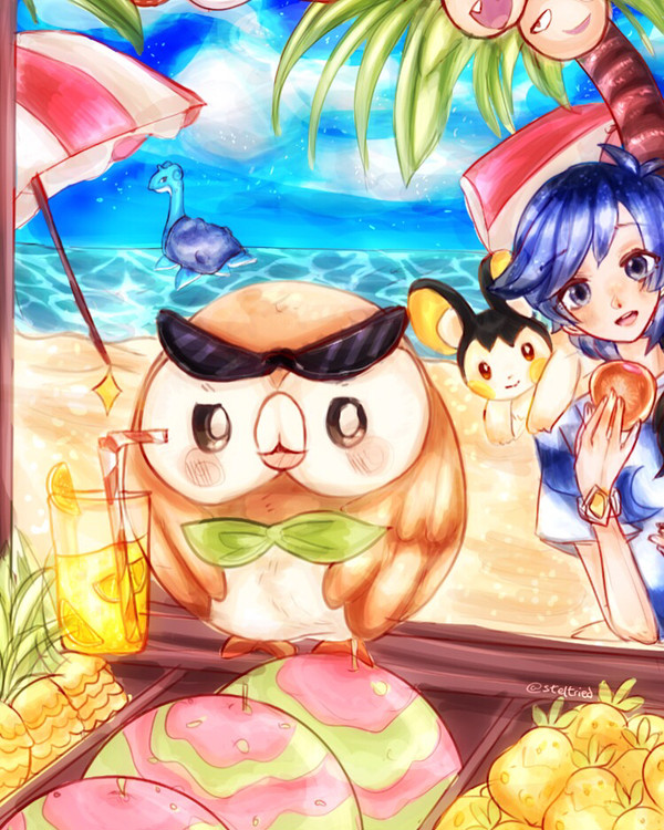 summer time with モクロー 🍹