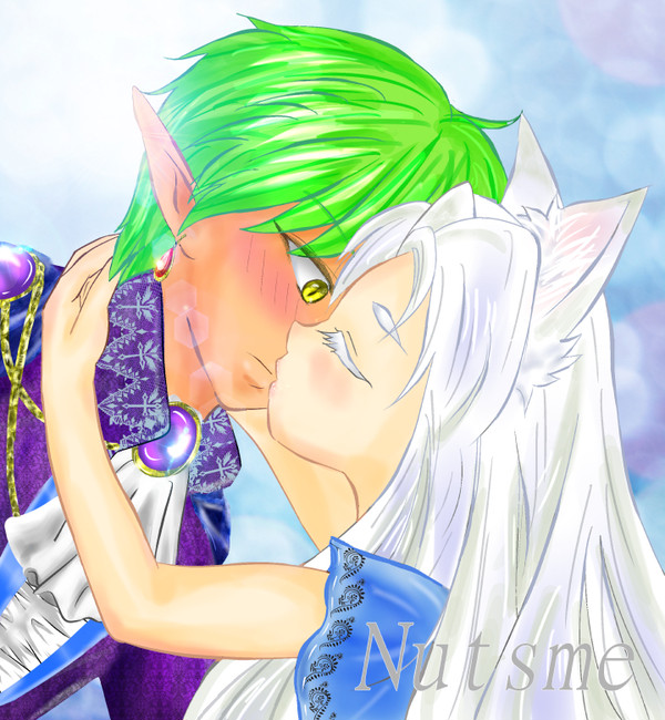 Birthday kiss