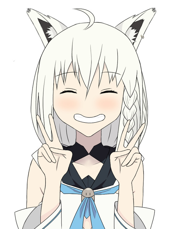 エヘ顔フブキちゃん