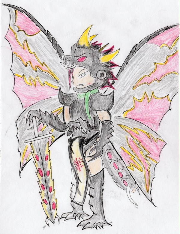 ゴジラ怪獣シリーズ迷走擬人化計画 バトラ