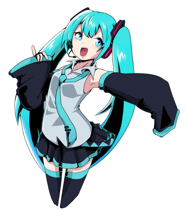 初音ミクを描いたのだ