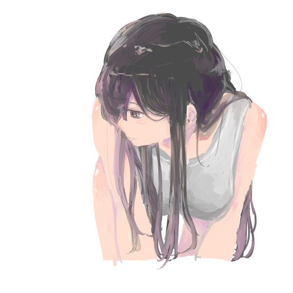 デカ乳タンクトップ
