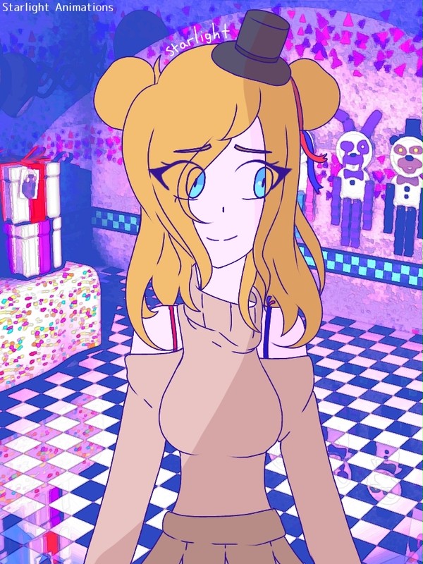 Fredbear/Golden Freddy Girl 💫