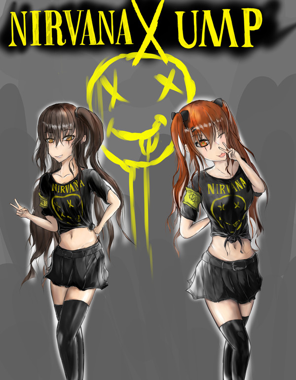 Nirvana(Tシャツ) × UMP