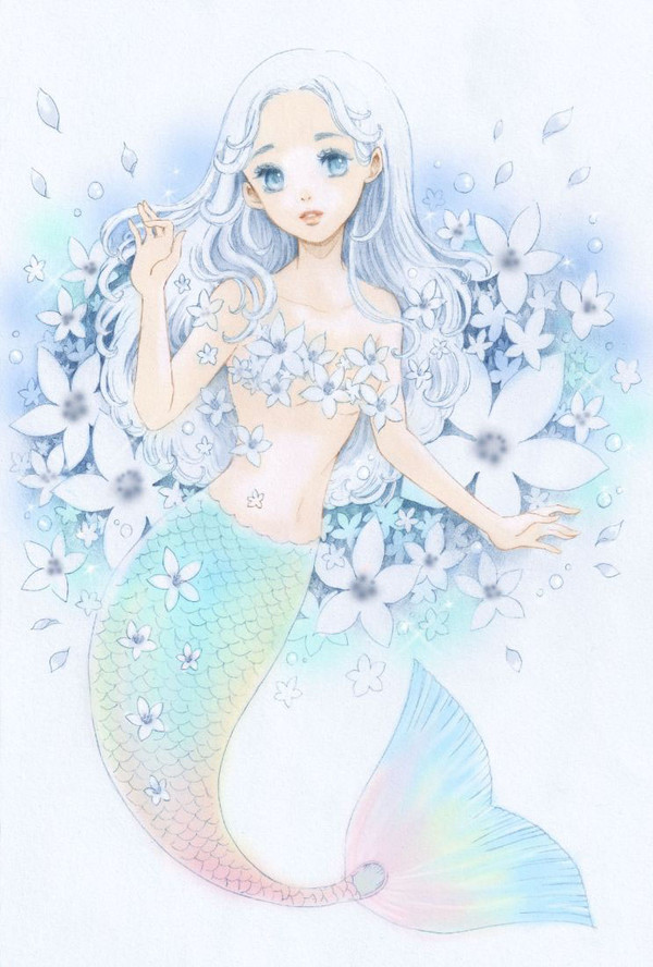 花の海の人魚姫