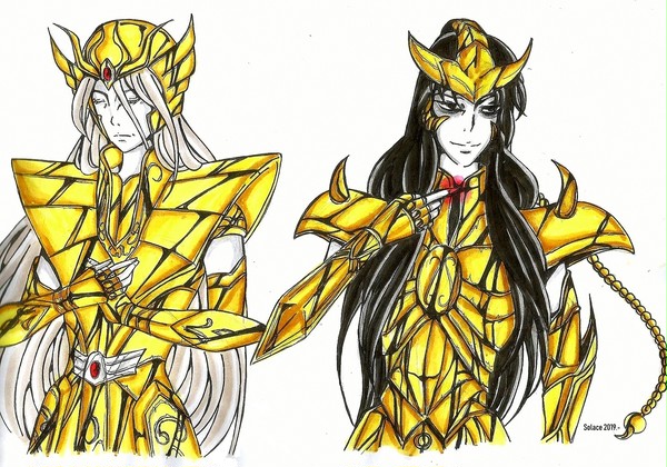 OCs in their Zodiac Cloth