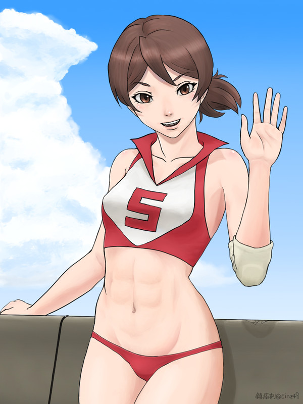水着河西忍ちゃん