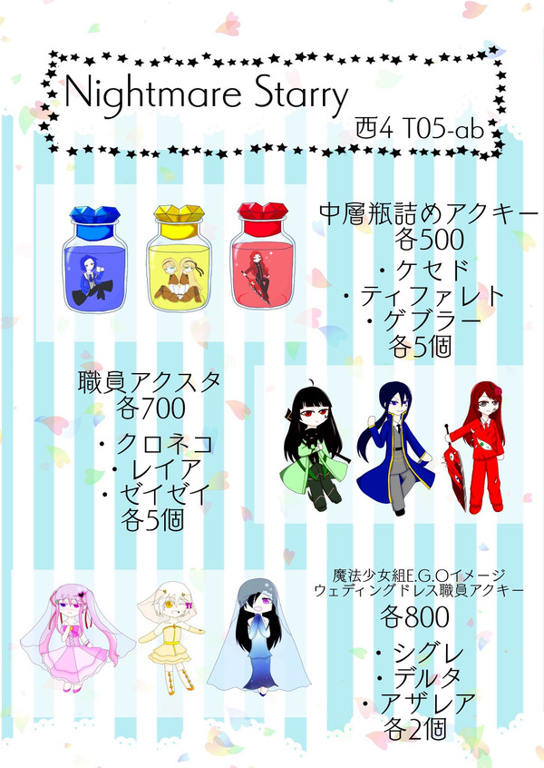アンリミ3お品書き