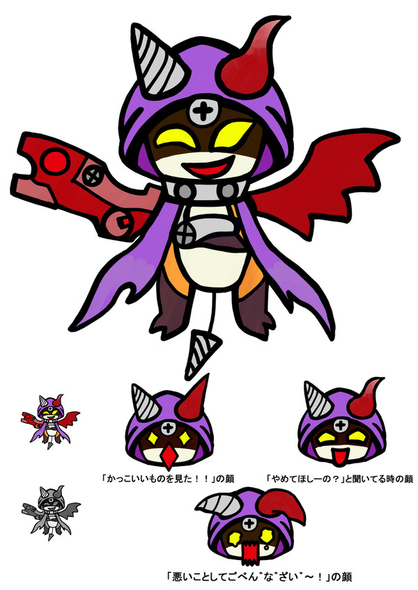 とある事情で描いたメディア向けキャラクター