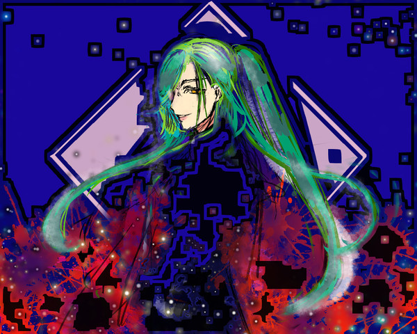 【たすけて青江モンシリーズ】タイトルイラスト