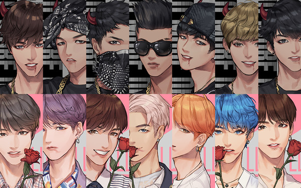 【BTS】出道六週年應援小卡合集