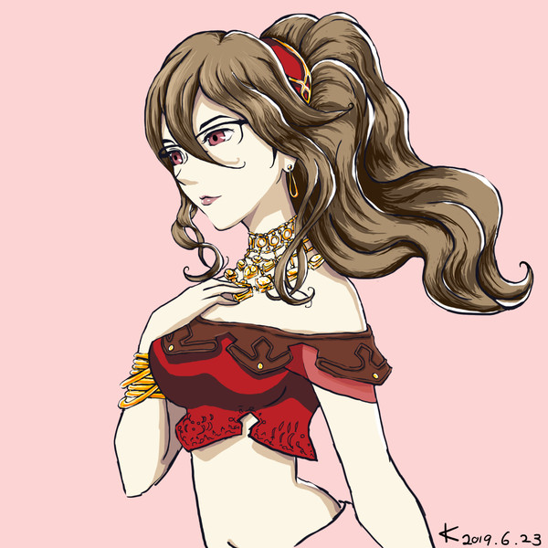 Primrose with glasses