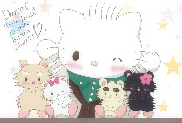 ダニエルくんとペットのハムスター達♡