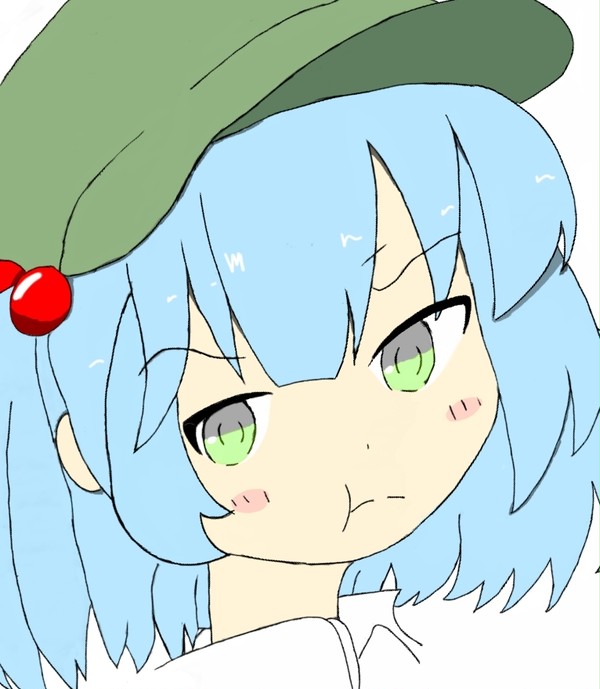 河城にとり(初イラスト)