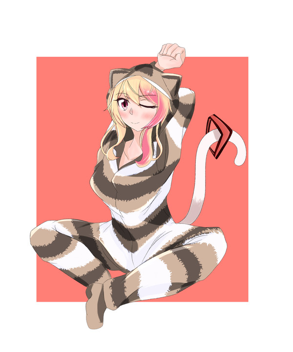 ん〜〜！(伸び)