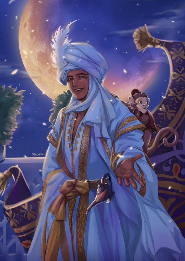 Aladdin fan art