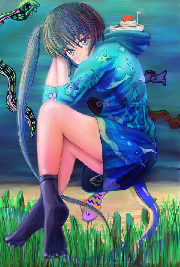 タイトル 海底少女