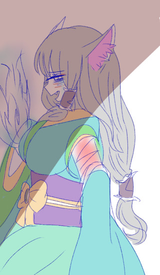 オリキャラを描いただけ