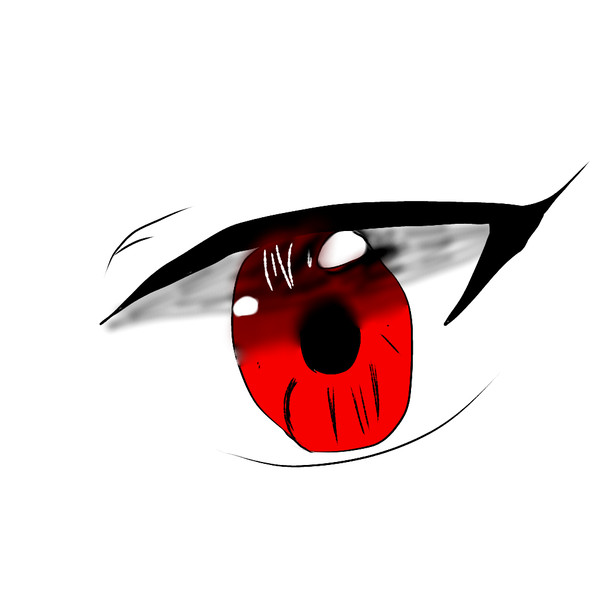思いつきで描いた目