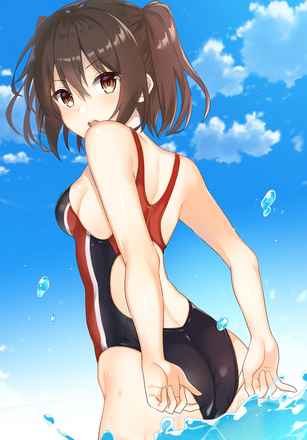 競泳水着川内さん