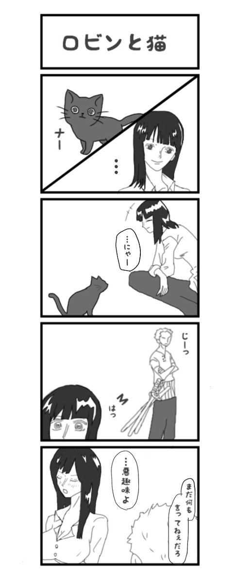 ゾロビンと猫