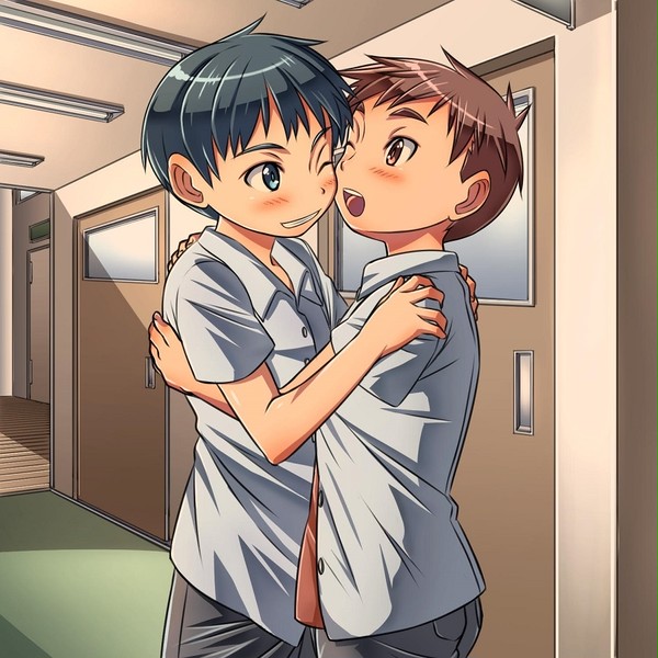 ほっぺたすりすり