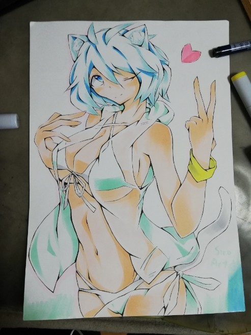 Vチューバーシロたんの夏。