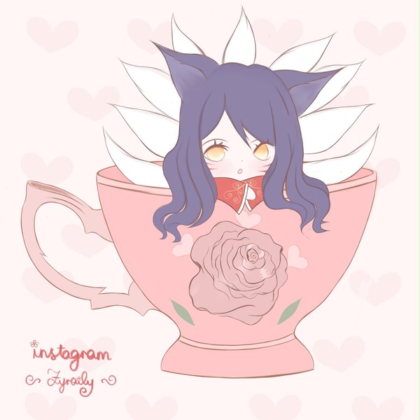 Ahri in a cup アーリ
