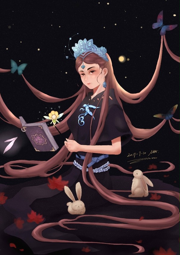 the girl
